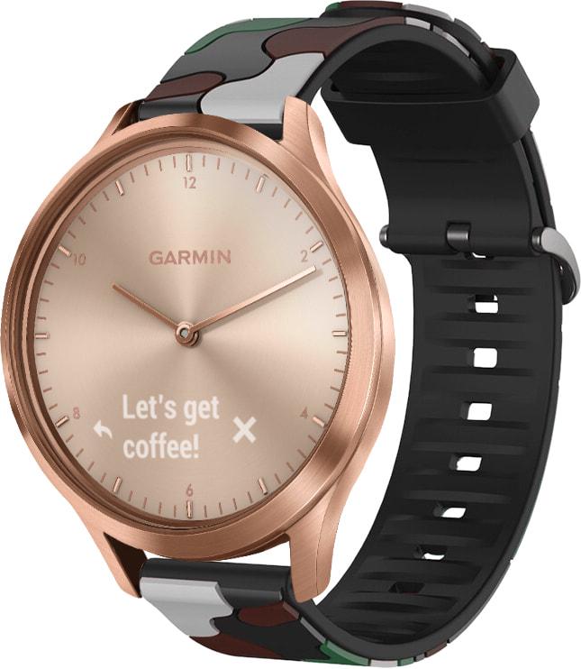 Ремешок Tactic Camouflage для Garmin Vivomove HR Brown (32905-30)