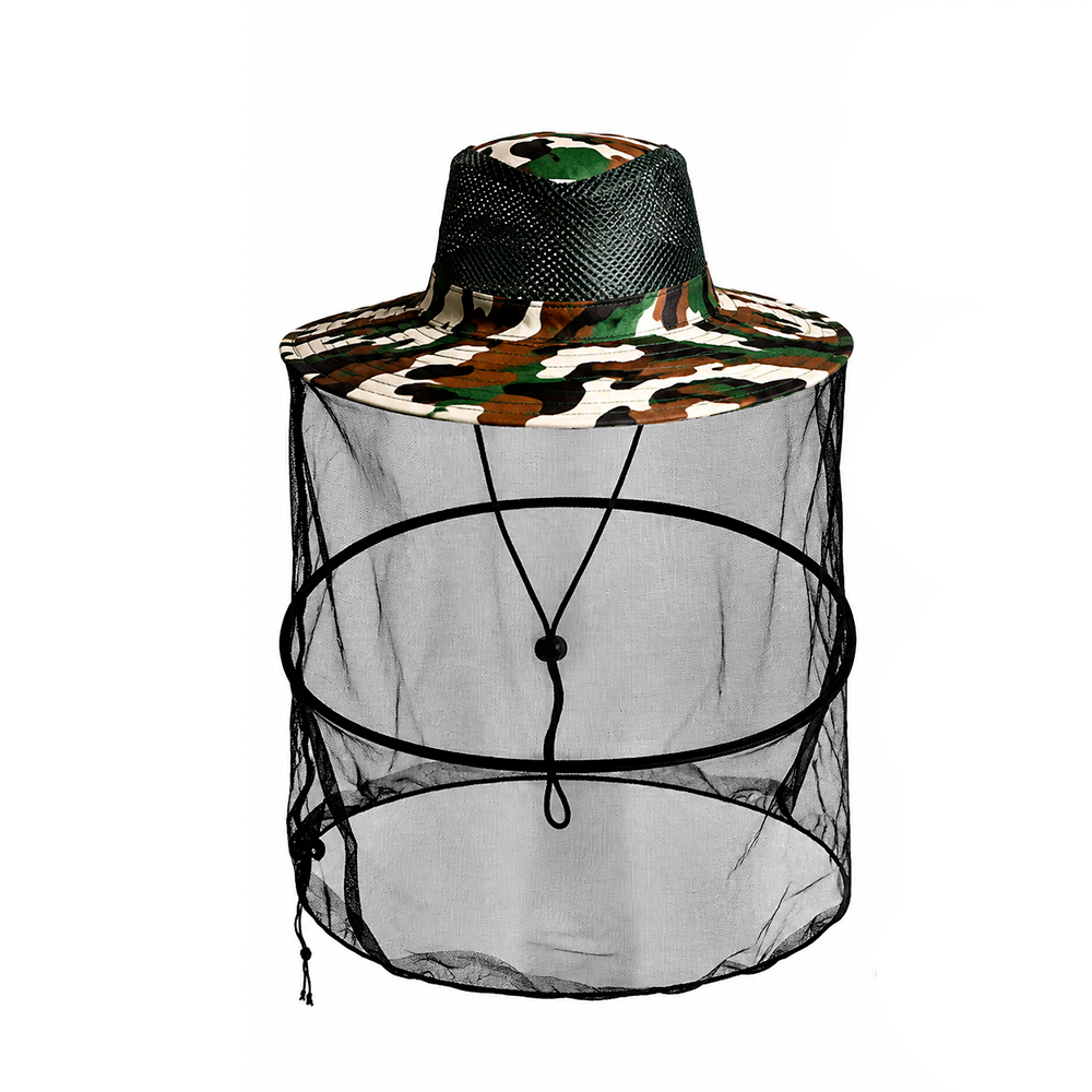 Шляпа-накомарник Stenson R95699 полиэстер 36 см Camo (35386446) Шляпа-накомарник Stenson R95699 полиэстер 36 см Camo (35386446)