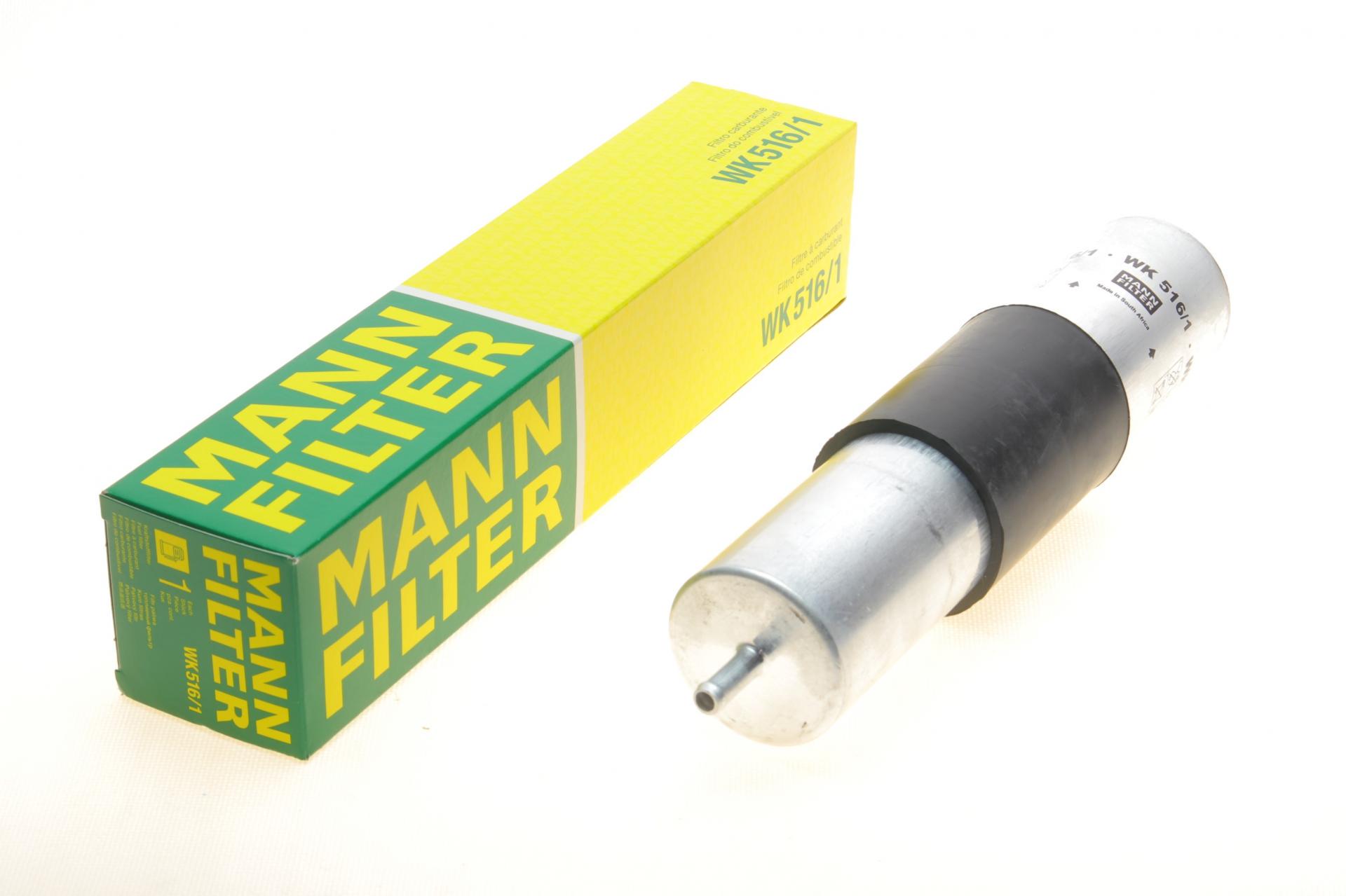 Фильтр топливный Mann-Filter для BMW 3 E36/E46/5 E39/7 E38 M43/M42/M52/M50/M54/M60/M62 90-07 (WK (516/1)