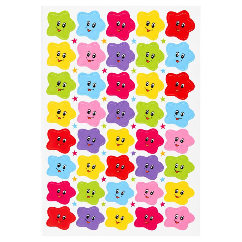 Наклейки для оценок Color-it 10 листов/уп. Цветной (TN-162-N-61)