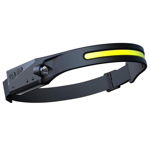 Фонарь налобный XPE COB 10 Вт 350Lm Черный (72a01ca6)