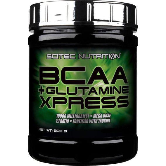 Амінокомплекс Scitec Nutrition BCAA+Glutamine Xpress 300 г 25 порцій Lime