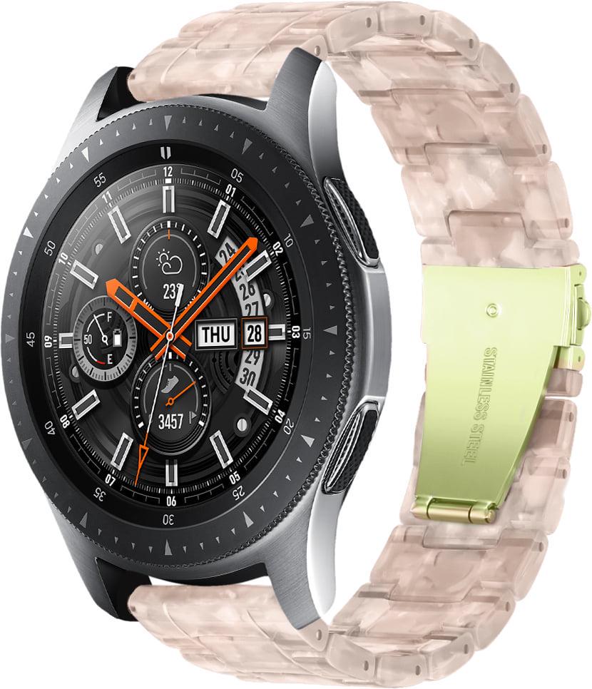 Ремінець зі смоли Resin для смарт-годинника Galaxy Watch 42 мм Pink (28799-31) Ремінець зі смоли Resin для смарт-годинника Galaxy Watch 42 мм Pink (28799-31)