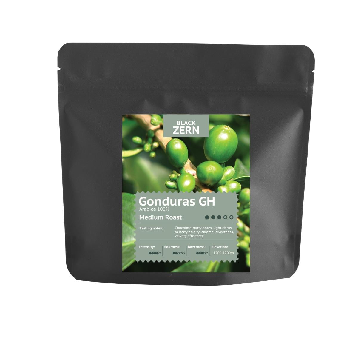 Кава в зернах BlackZern Арабіка Гондурас GH 250 г
