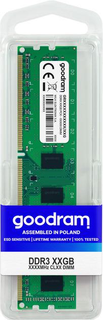 Оперативная память Goodram DDR3 8GB/1600 (GR1600D364L11/8G) - фото 4