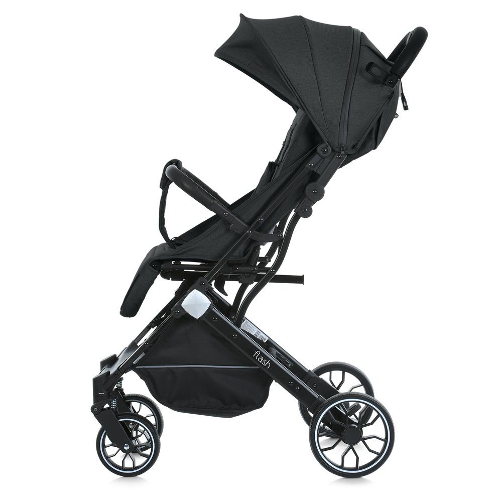 Коляска детская Bambi FLASH Almost Black с рождения до 4 лет (M 5727-1) - фото 6 Коляска детская Bambi FLASH Almost Black с рождения до 4 лет (M 5727-1) - фото 6