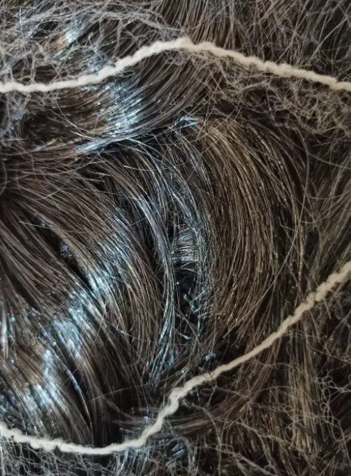 Парик на Хэллоуин для мужчин и женщин One size Черно-серый (347299) - фото 4 Парик на Хэллоуин для мужчин и женщин One size Черно-серый (347299) - фото 4