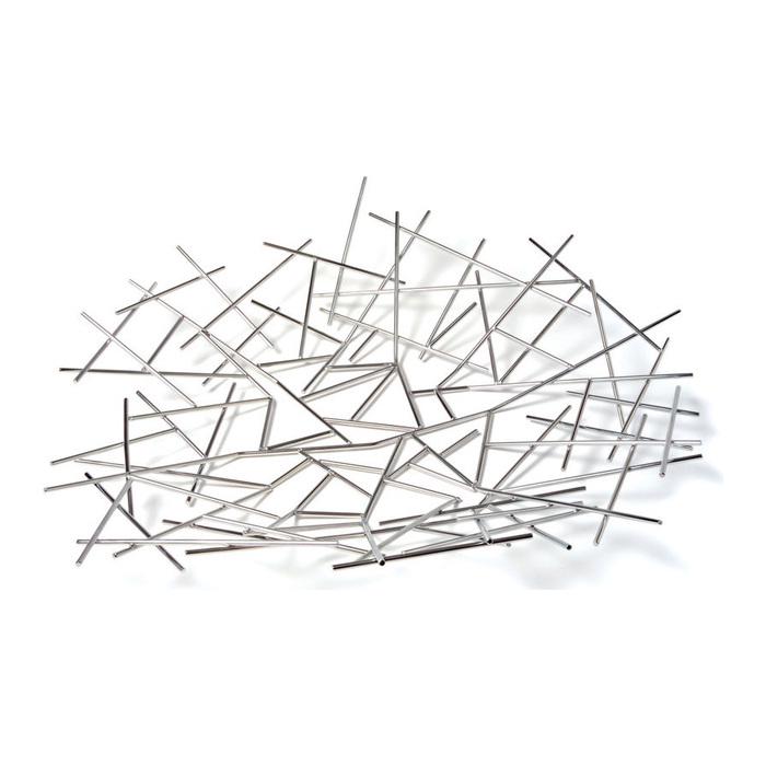 Блюдо Alessi Blow Up 64,5х14,5х67,5 см Металік (2522515)