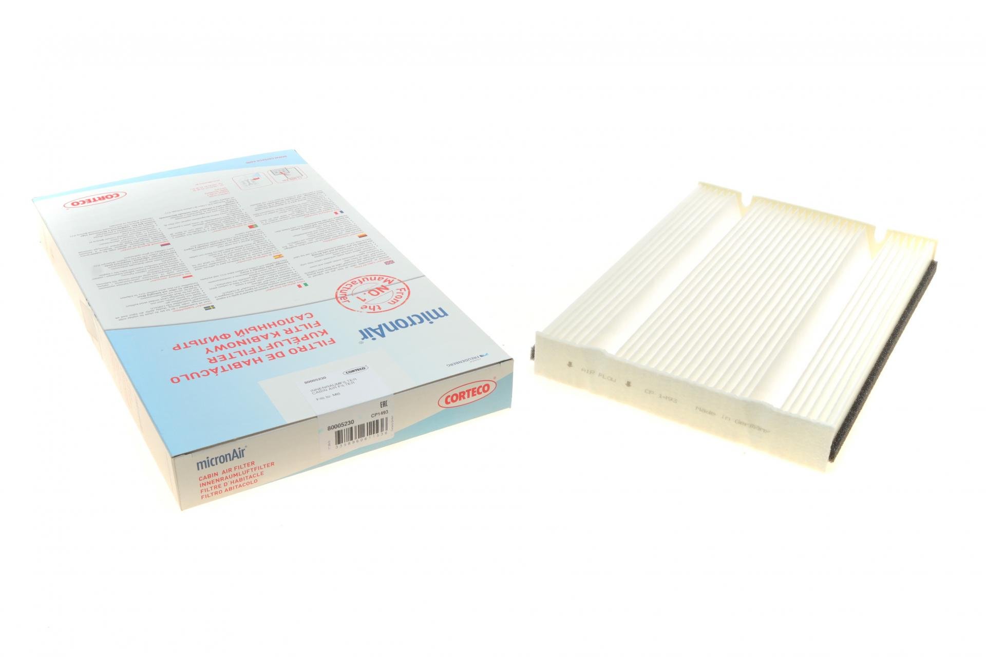 Фильтр салона CORTECO для MB Vito W447 14- 80005230)