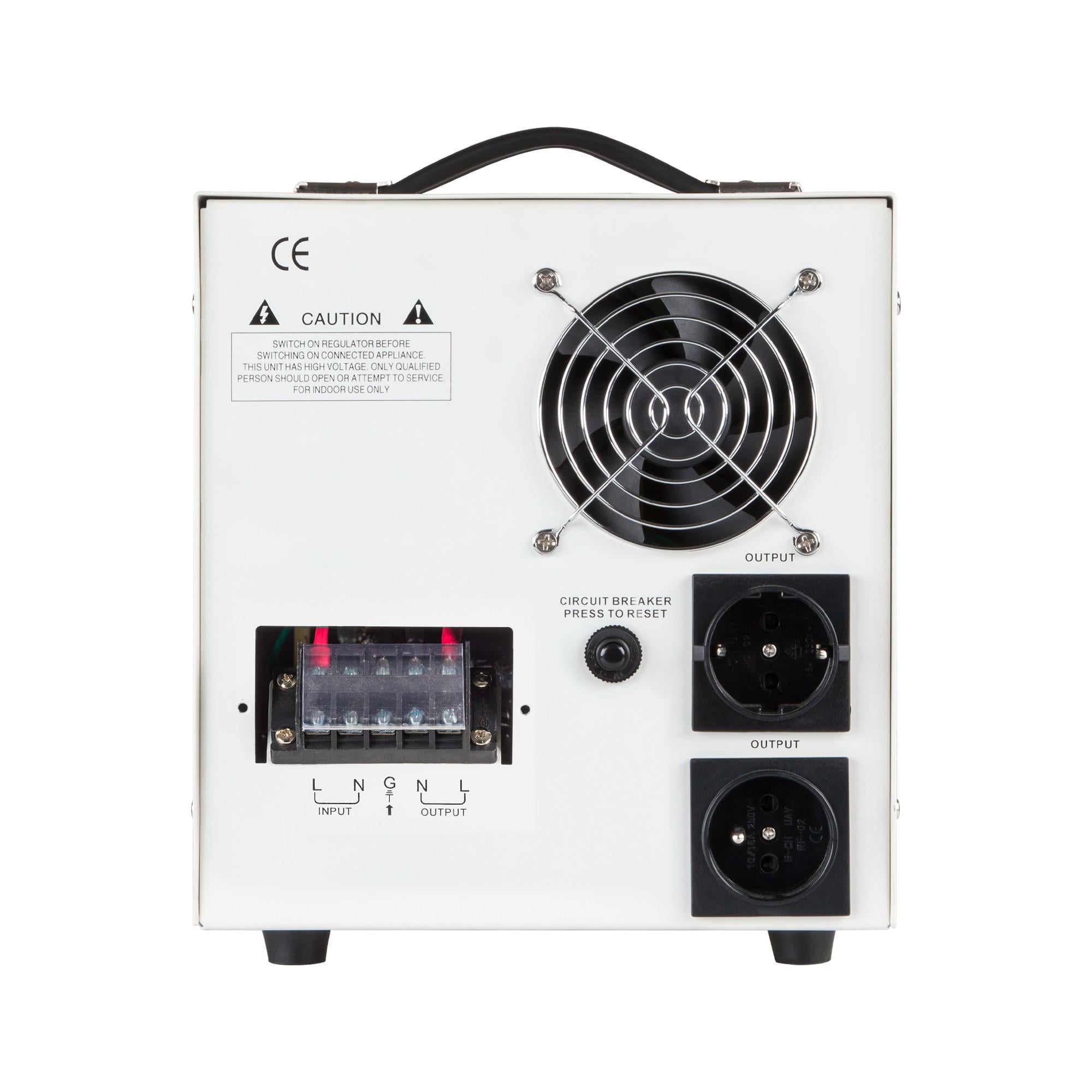 Стабілізатор напруги Kemot SHB-3000 3000 VA/130Vac-270Vac - фото 2