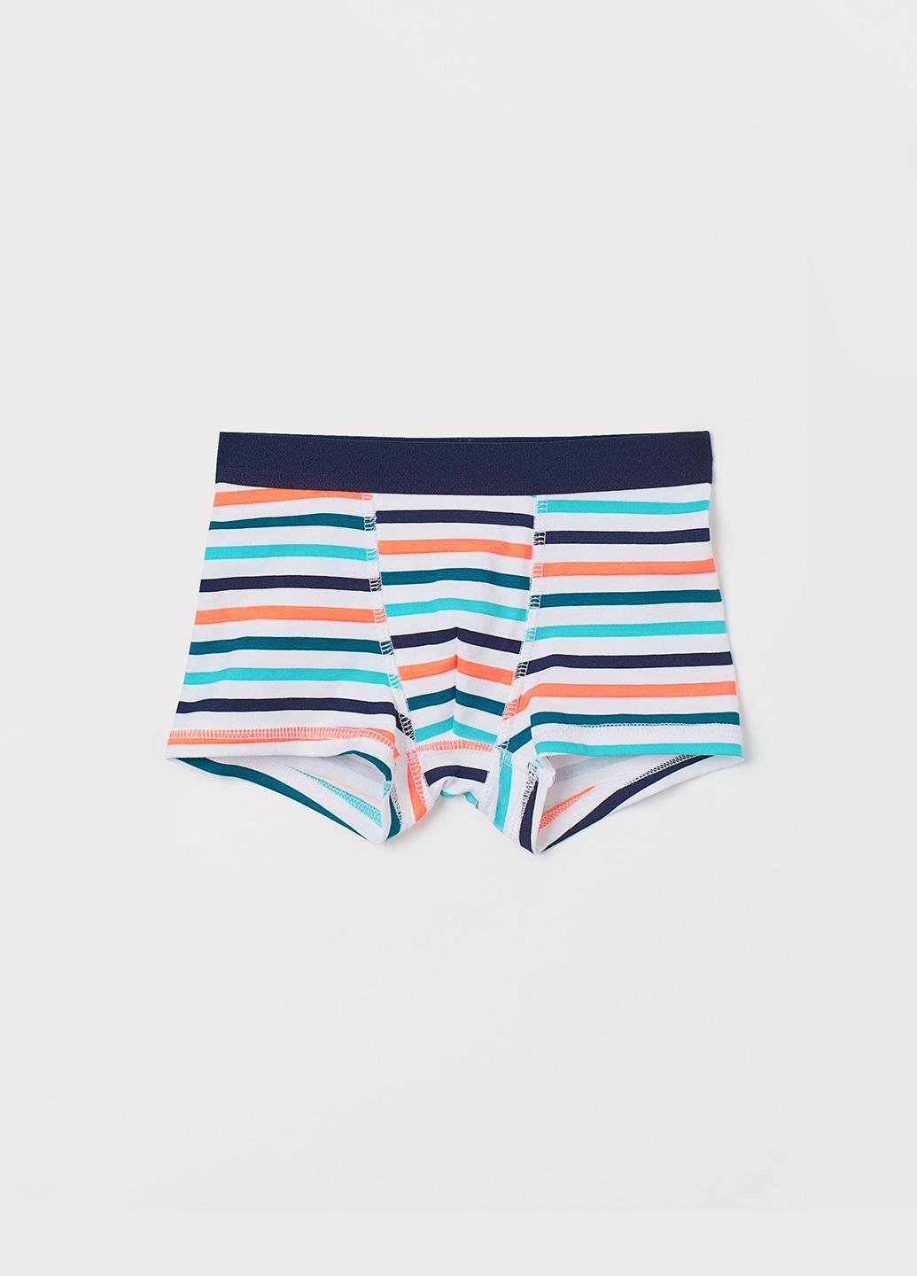 Трусы H&M 110-116 см Белый (785948b42)