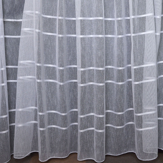 Тюль набивна IDEIA Рогожка SOL V-101 2,9 м Білий (2200004188546)