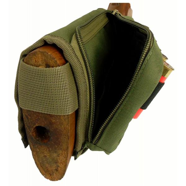 Патронташ на приклад Медан на 6 патронов 12 калибра синтетический (25981522) - фото 5