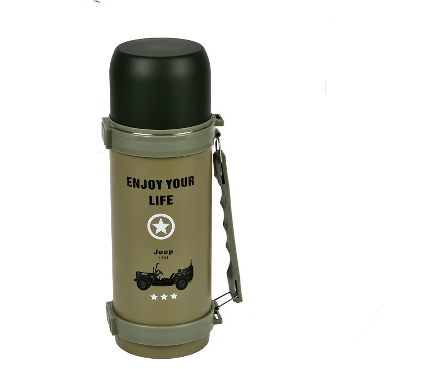 Термос с ручкой Jeep 1,2л (J01861)
