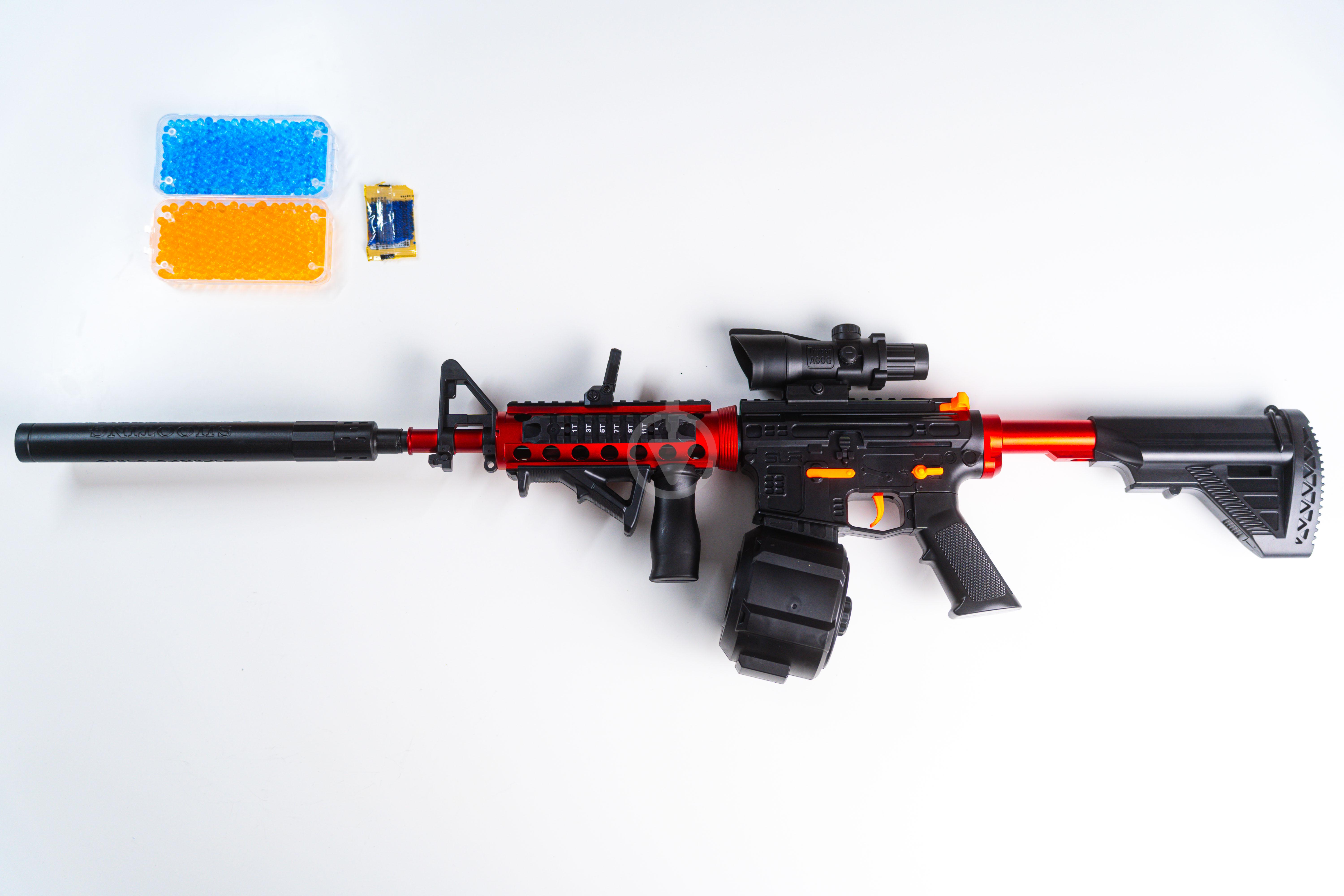 Игрушечный автомат M4A1 на орбизах (1979377342)