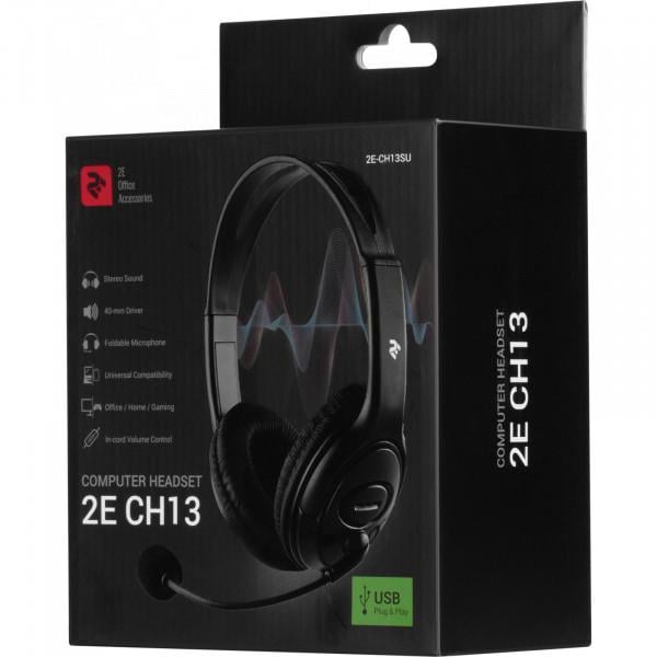 Наушники 2E CH13 Over-Ear USB (2E-CH13SU) - фото 2