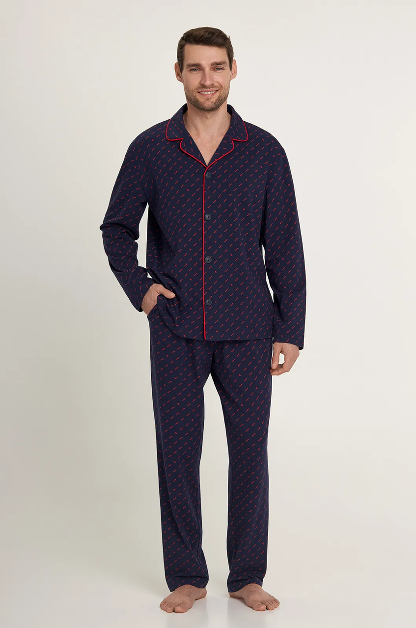 Пижама мужская Ellen GEORGE 5180/04/02 XL Синий (31329357)