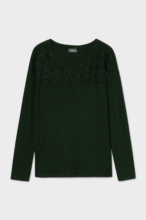 Джемпер жіночий C&A M Темно-зелений (2129985b43)