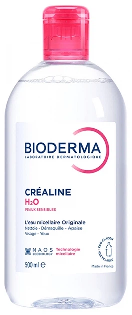 Мицеллярная вода Bioderma Créaline H2O для сухой чувствительной кожи 500 мл (28160783)