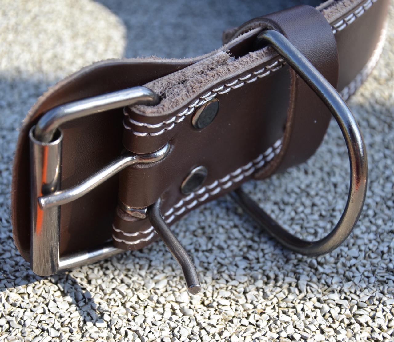 Пояс для тяжелой атлетики кожаный MadMax MFB-246 Full leather Chocolate L Brown (A-012693) - фото 9 Пояс для тяжелой атлетики кожаный MadMax MFB-246 Full leather Chocolate L Brown (A-012693) - фото 9