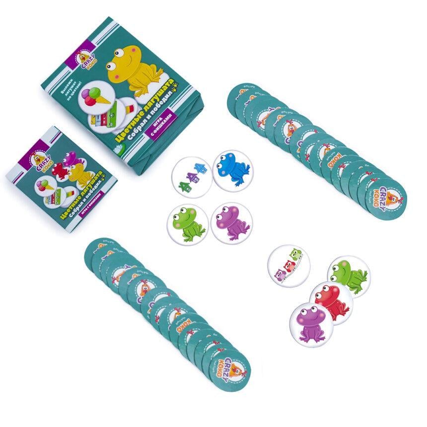 Гра настільна Ранок Кольорові жабенята VT8025-02 (MTT-129249)