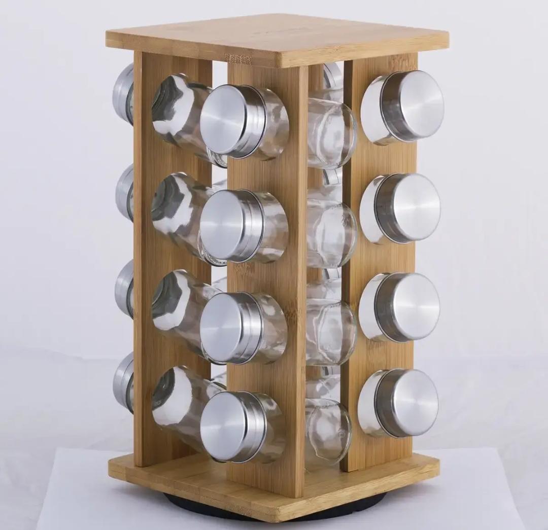 Набор для специй Kamille KM-7042 на подставке 17 предметов.