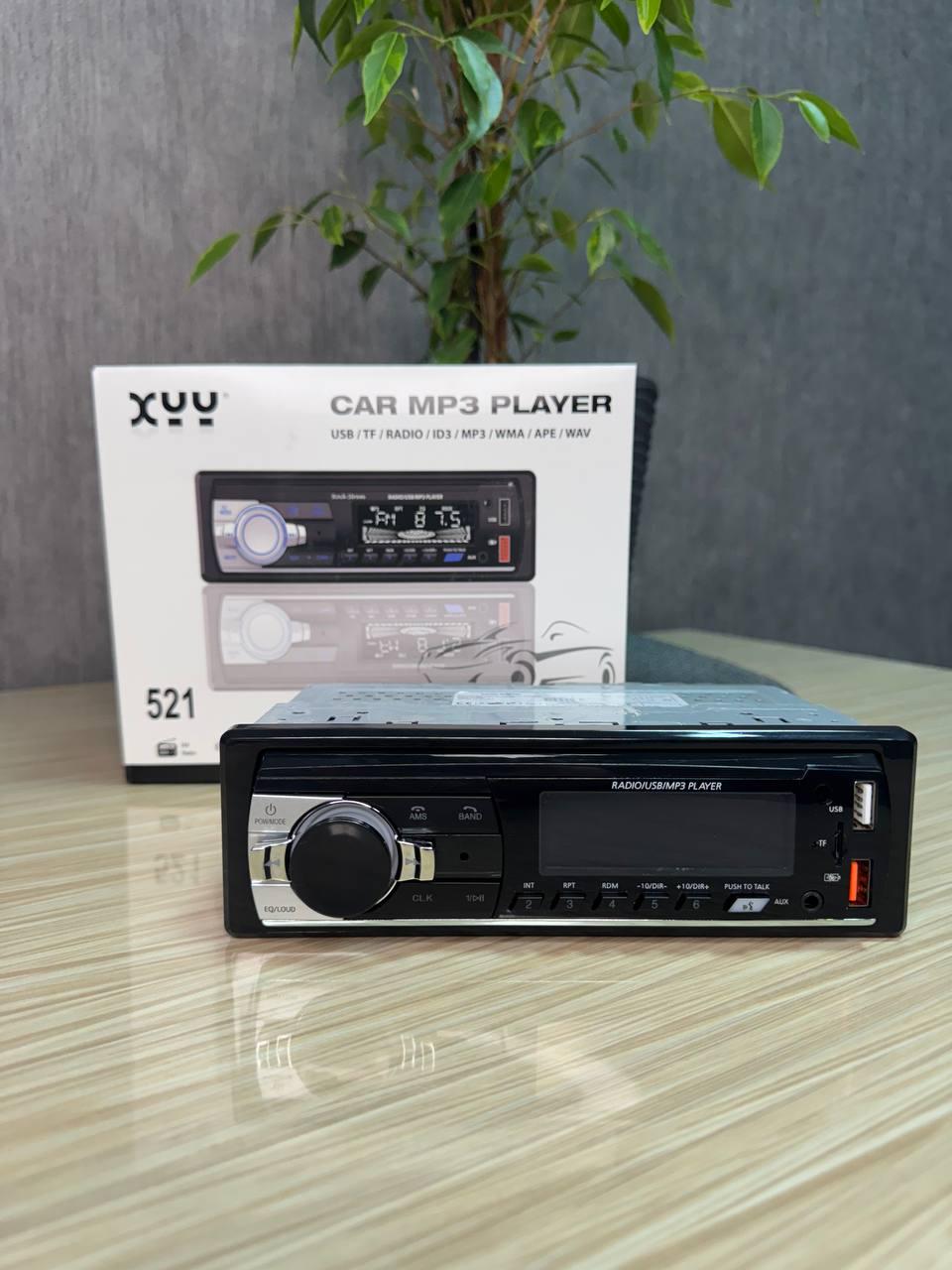 Автомагнитола JSD-521 BT с Bluetooth и двумя USB-портами и быстрой зарядкой XPRO (260798)
