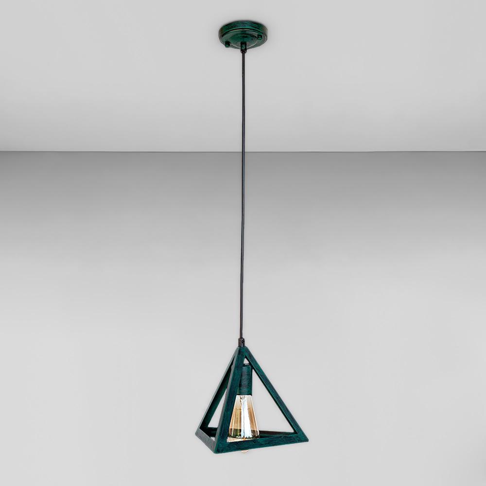 Люстра підвісна лофт Light House LS-17204F-1 GX Оксид міді Люстра підвісна лофт Light House LS-17204F-1 GX Оксид міді