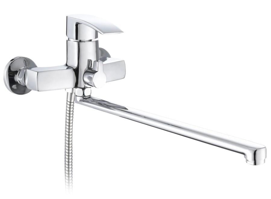 Смеситель для ванны Qtap SWan Eco QTSWA2601CRM45533 (56029)