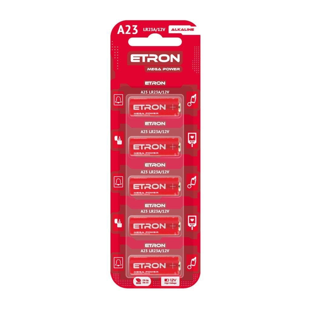 Батарейка ETRON A23 12V Alkaline (2197131023)