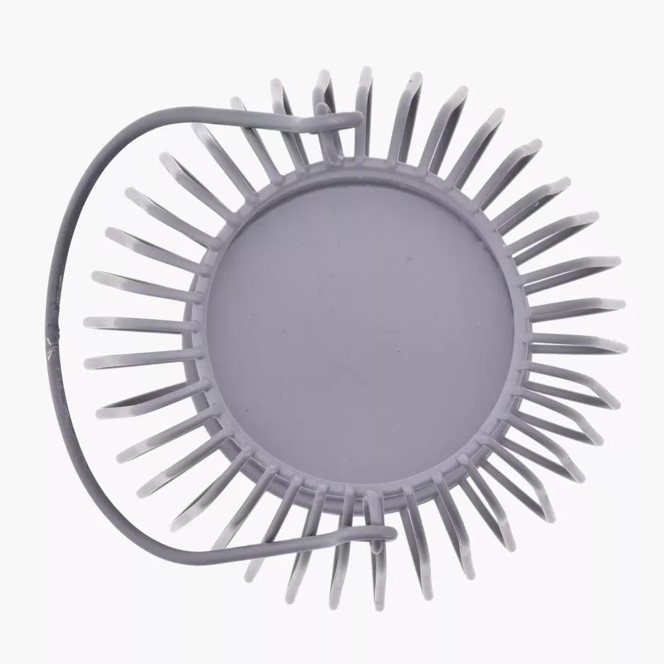 Подсвечник DUKA FAGLARE 9,8х10 см Серый (1218214) - фото 2 Подсвечник DUKA FAGLARE 9,8х10 см Серый (1218214) - фото 2