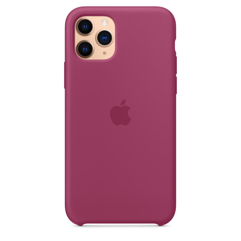 Силіконовий чохол-накладка Apple Silicone Case for iPhone 11 Pro, Pomegranate (HC) - фото 4