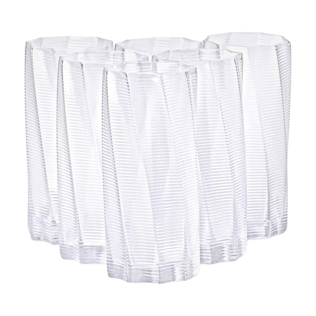 Набір високих склянок для лимонаду/води/соку та коктейлів 6 шт. 500 мл (HP-16-17)