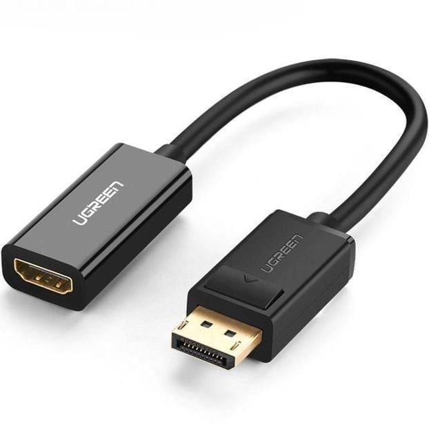 Конвертер UGREEN DisplayPort to HDMI 4K 60Hz 25 см Black (40363)