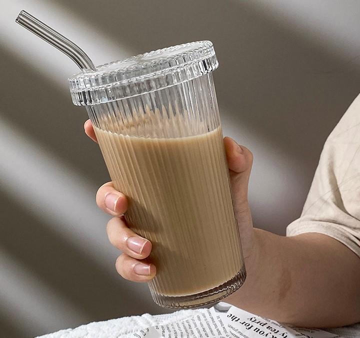 Склянка з кришкою та трубочкою 14301 375 мл 14 см (4754674)