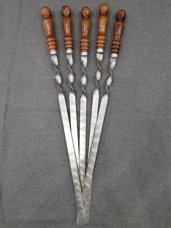 Набор шампуров для люля-кебаб Topaz 700х20х3 мм 5 шт