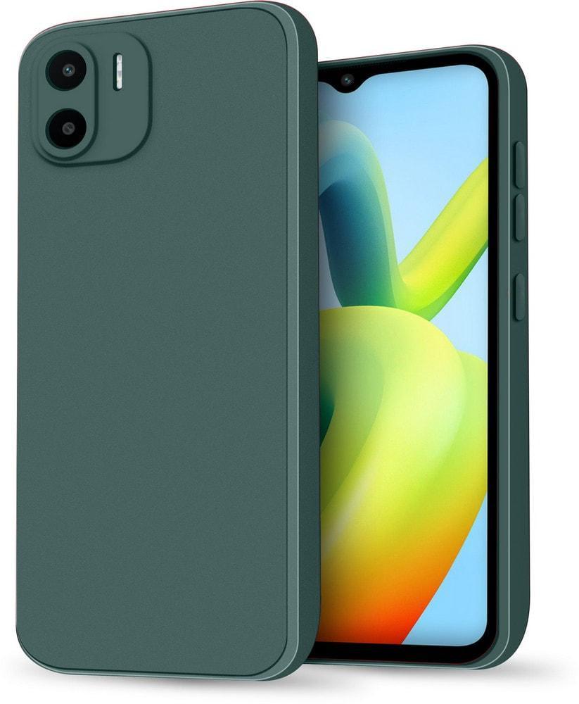 Силиконовый чехол HardCorner Xiaomi Redmi A2 (с микрофиброй) Green (35418-08)