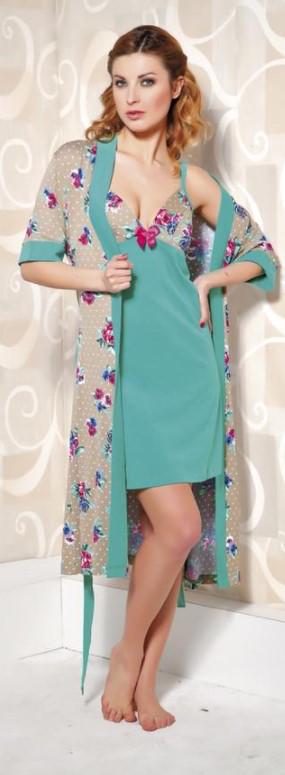 Комплект домашней одежды Lady Lingerie 13560 ST 4 пр. (3791-lady) Комплект домашней одежды Lady Lingerie 13560 ST 4 пр. (3791-lady)