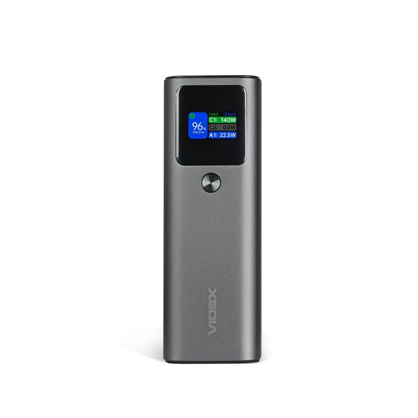 Повербанк Videx VPB-316 162W PD140W +Display 30000 mAh (28608) Повербанк Videx VPB-316 162W PD140W +Display 30000 mAh (28608)