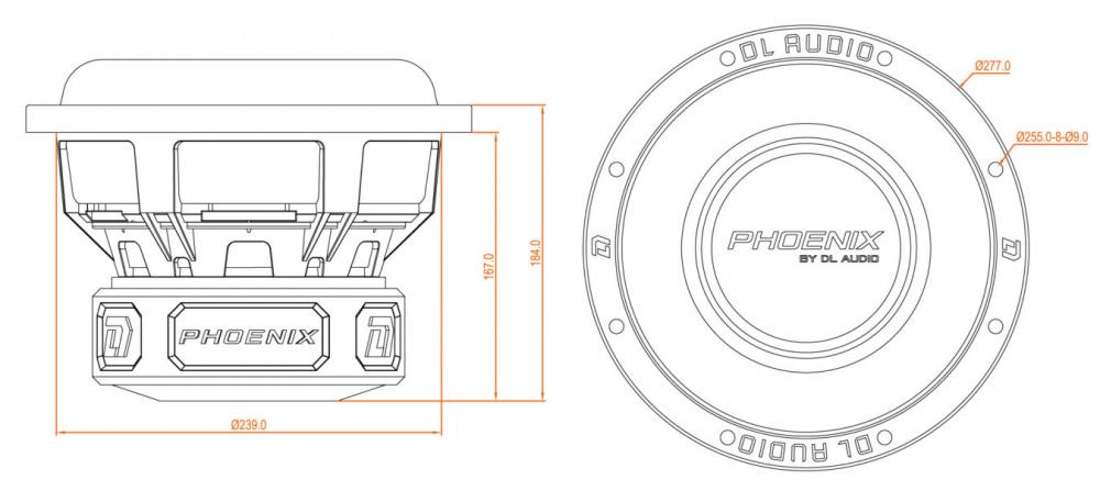 Сабвуфер DL Audio Phoenix 10 - фото 7 Сабвуфер DL Audio Phoenix 10 - фото 7
