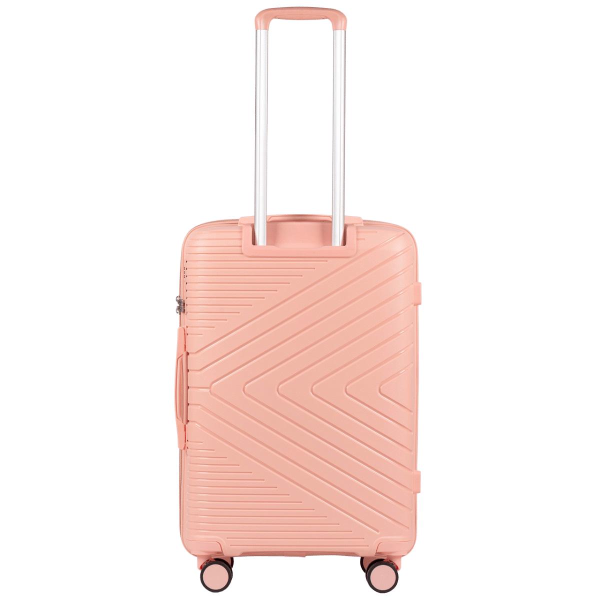 Чемодан полипропиленовый Wings 181-05 средний Коралловый (Wp00528) - фото 3 Чемодан полипропиленовый Wings 181-05 средний Коралловый (Wp00528) - фото 3