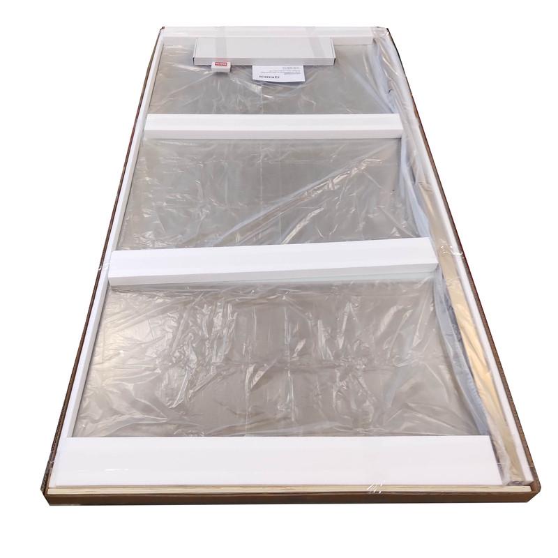 Душевая перегородка KOER SR SP02-100x200-TR-12 Walk-In прозрачное стекло Easy Clean 8 мм Золотой матовый (KR5396) - фото 10