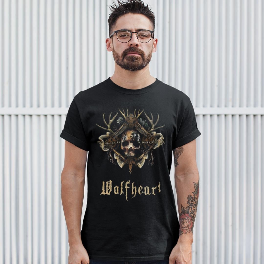 Футболка унисекс Wolfheart Draconian Darkness XS Черный (00000009207)