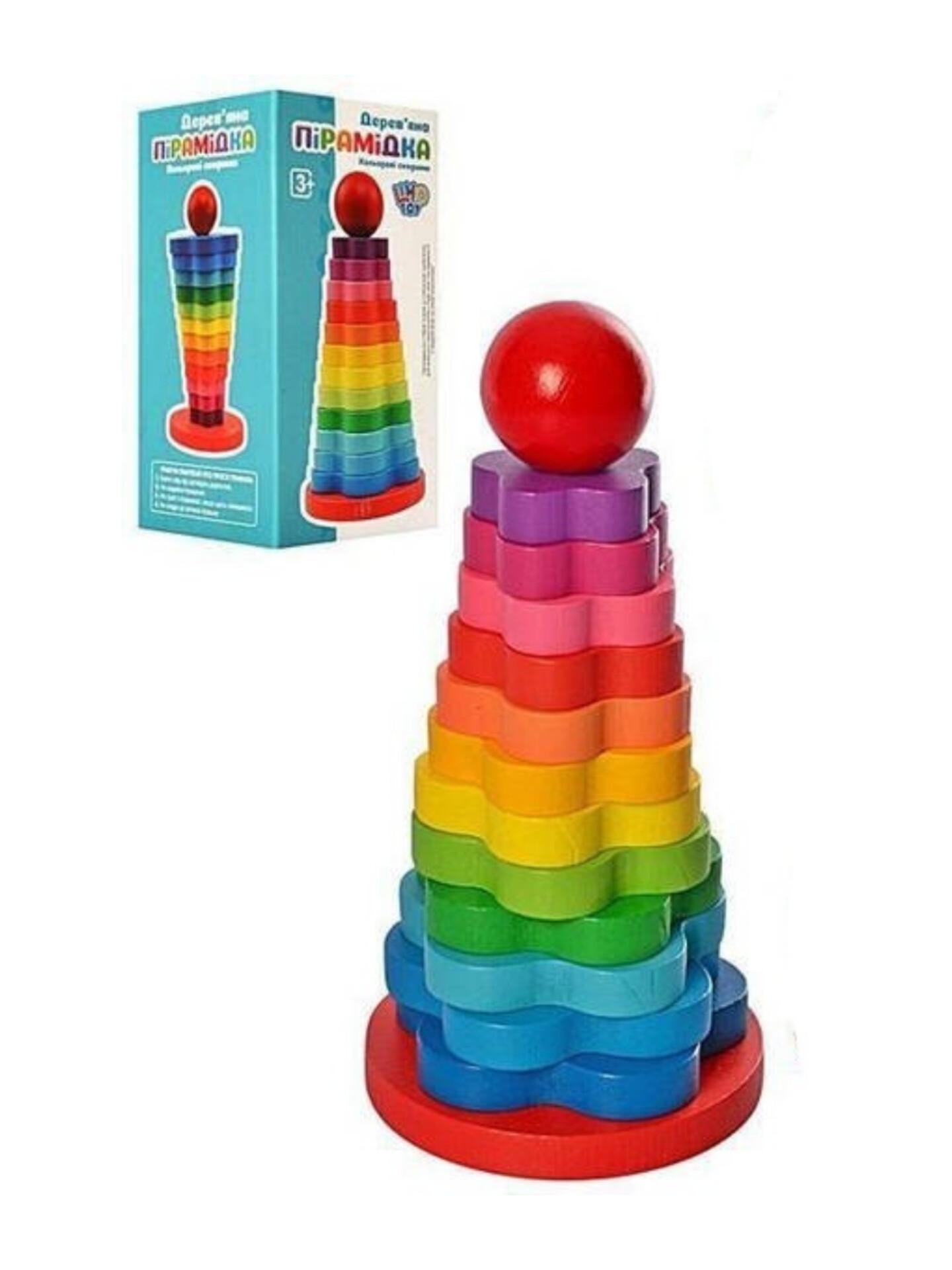 Деревянная пирамидка Tree Toys MD 1183 (12205)