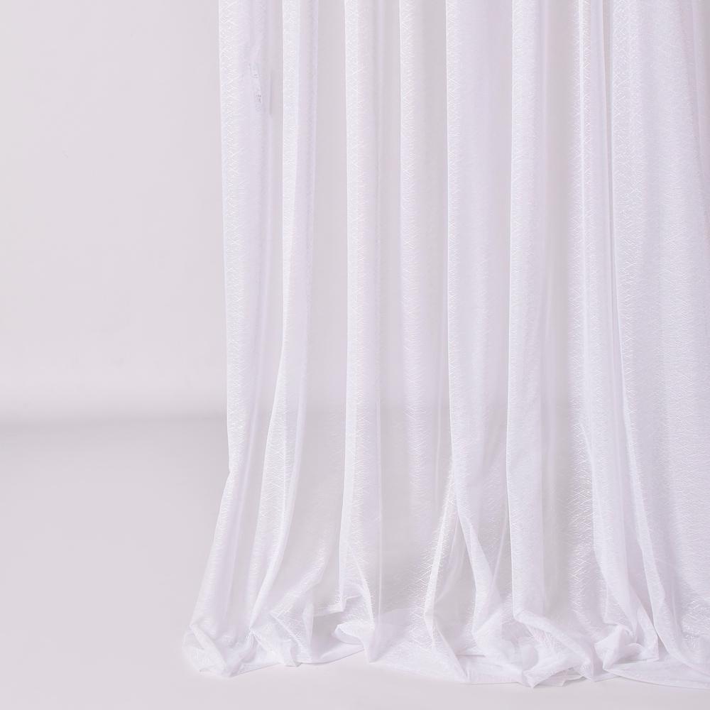 Ткань тюль жаккард 0001 Ирма 65 гр/м2 285 см Белый (25913)