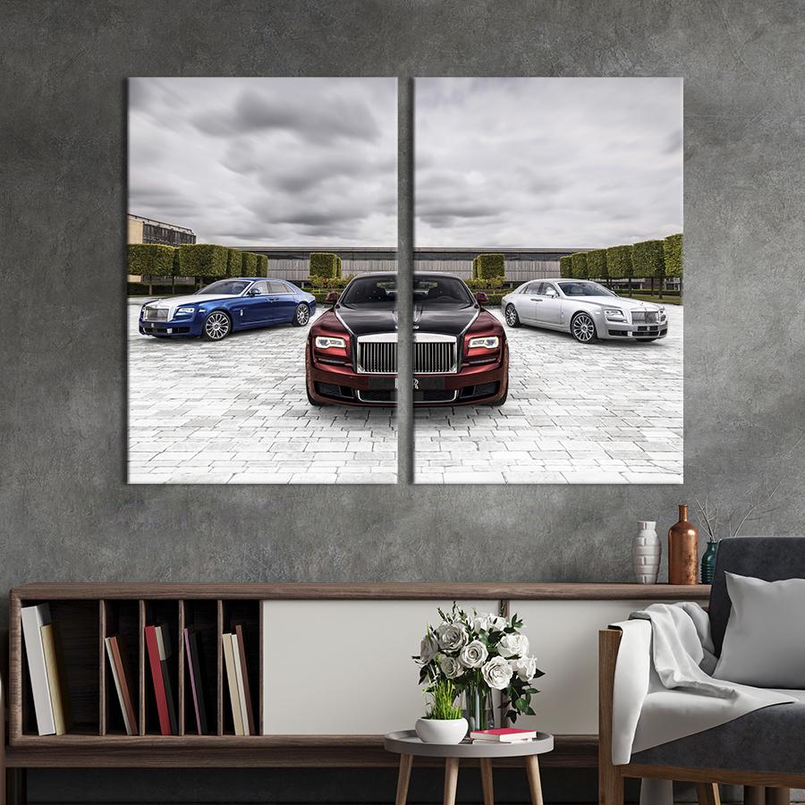 Картина на полотні Чудові машини Rolls-Royce 111x81 см (1397-2)