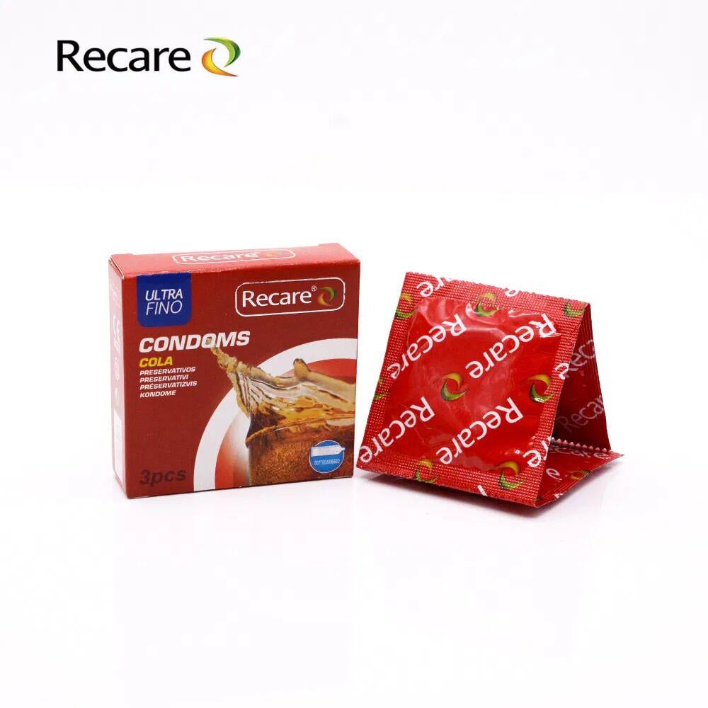 Презервативы Recare Cola Dotted&Ribbed Condoms с пузырьками и ребрами с ароматом 3 шт. - фото 8 Презервативы Recare Cola Dotted&Ribbed Condoms с пузырьками и ребрами с ароматом 3 шт. - фото 8
