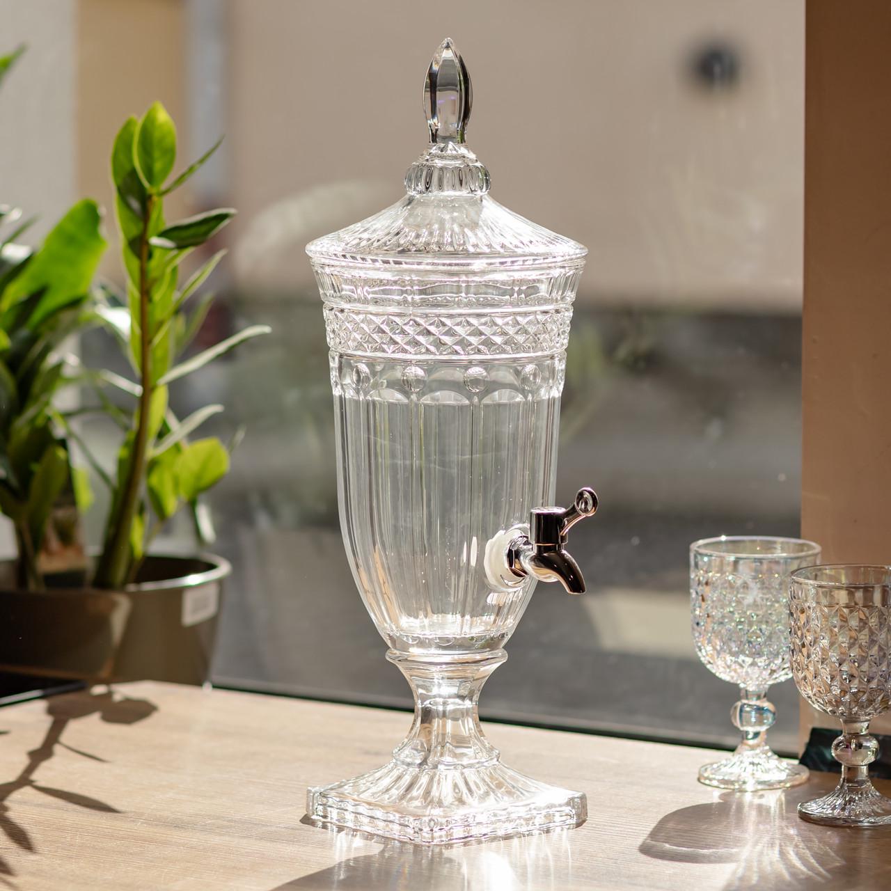 Лимонадница Topaz Crystal 2 л с краном (HP-19-292)