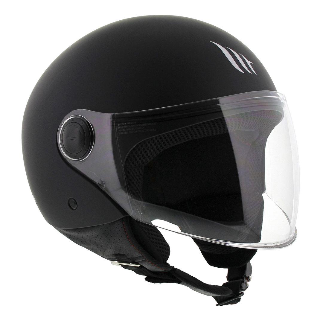 Мотошлем MT HELMETS STREET Solid XL Matt Black (23297) - фото 4