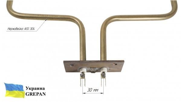 Тен для духовки Grepan Bеко 1,1 кВт 380x250 мм 1100W 220V нержавіюча сталь (duh003) - фото 3